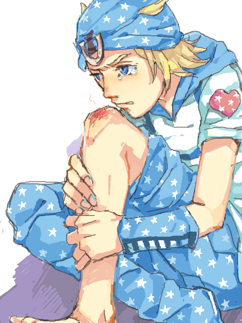 johnny joestar (jojo no kimyou na bouken and 1 more) drawn by min_(minyinr)