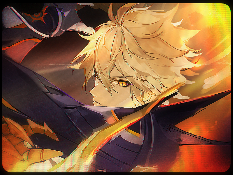 phainon (honkai and 1 more) drawn by hush_(xoxo_hush)