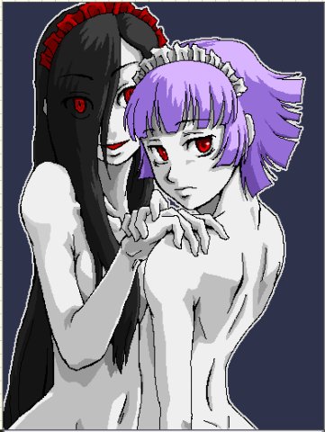 yakui and ozoi (futaba channel and 1 more)