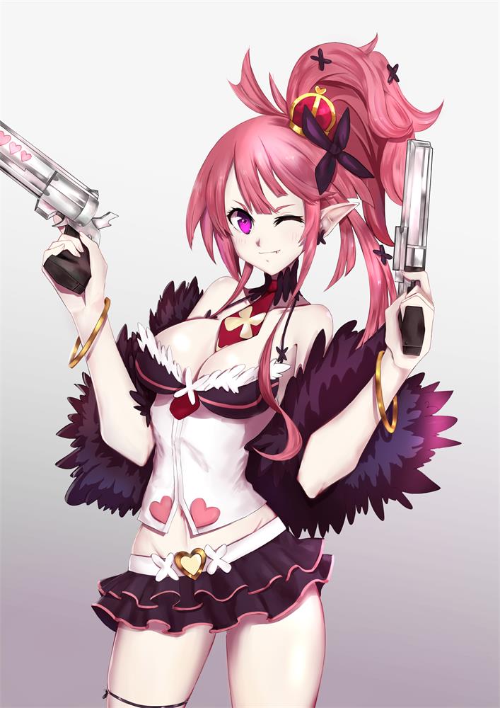 seraphina (disgaea and 1 more) drawn by kitemaple