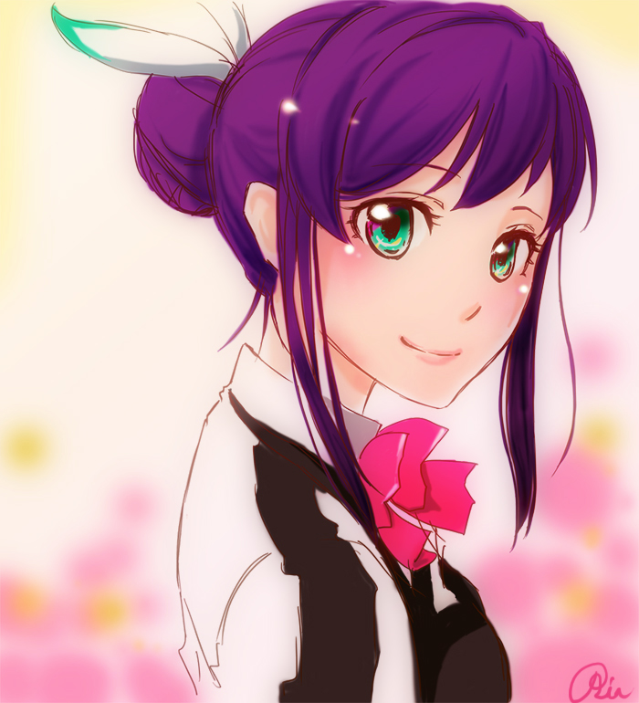 mikono suzushiro (aquarion and 1 more) drawn by kagetsu_ria