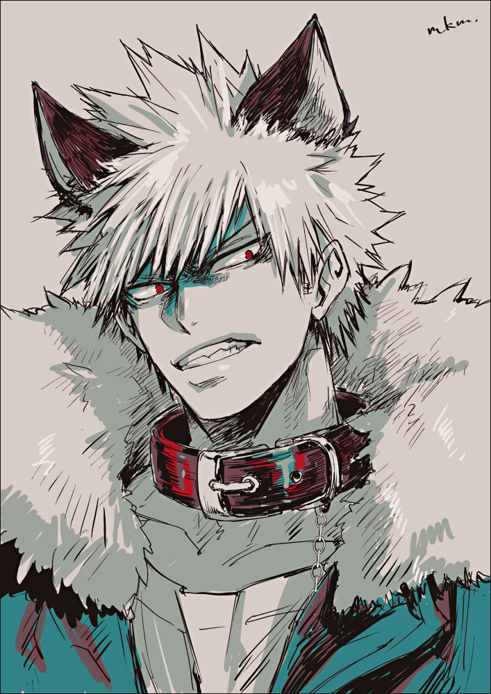 bakugou katsuki (boku no hero academia) drawn by mkm_(mkm_storage)