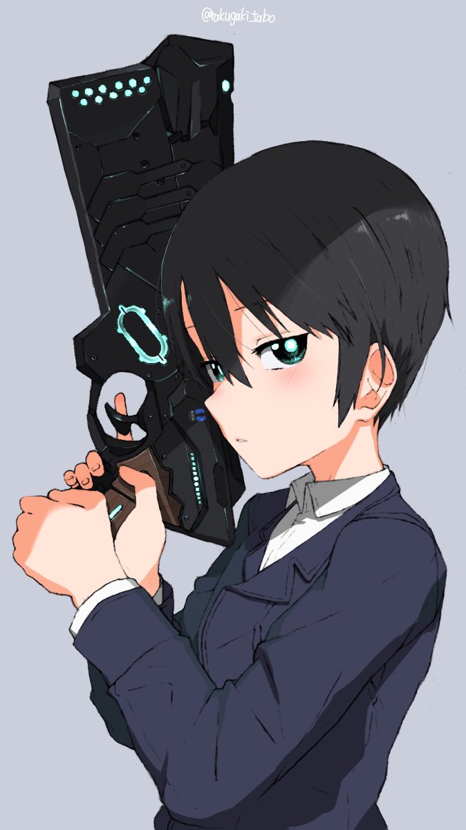 kino (kino no tabi and 1 more) drawn by turbo_engine_(rakugaki_tabo)