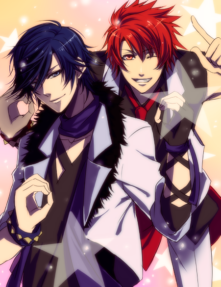 ichinose tokiya and ittoki otoya (uta no prince-sama) drawn by masaki-mi-k
