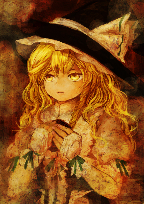 kirisame marisa (touhou and 1 more) drawn by kutouten