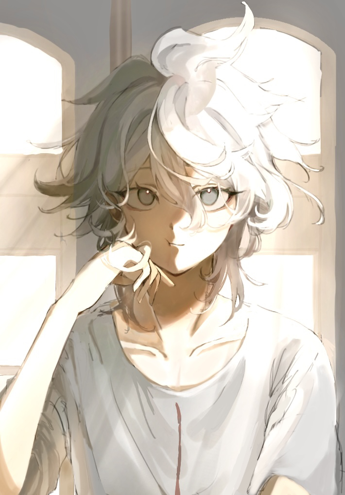 komaeda nagito (danganronpa and 1 more) drawn by cho_koko-kyu_no_washi