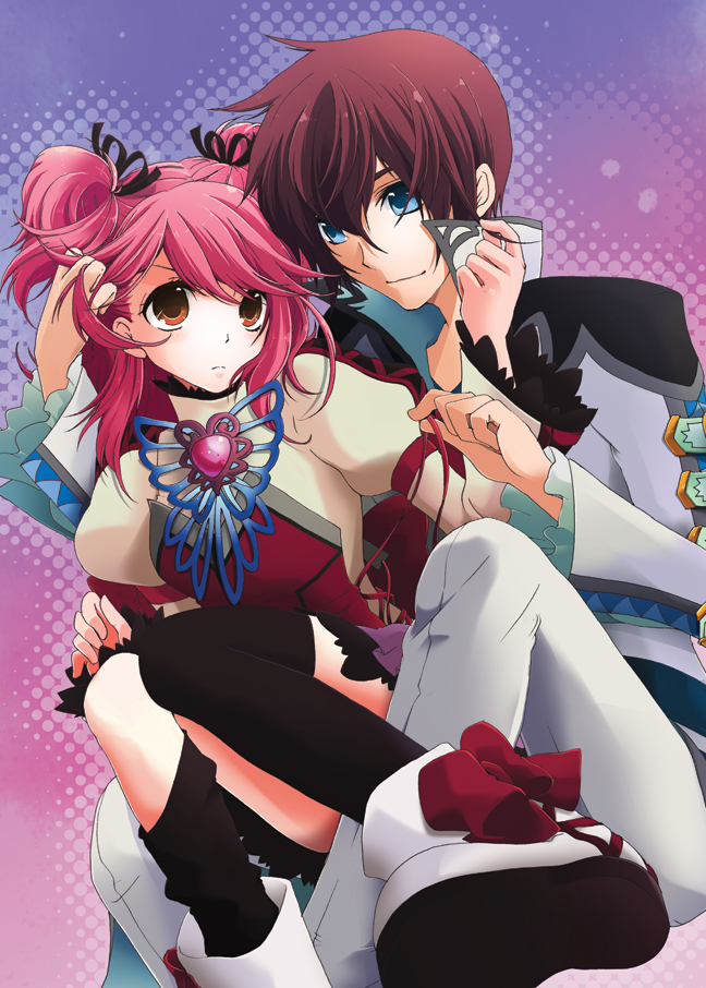 asbel lhant and cheria barnes (tales of and 1 more) drawn by sasaki_yuki