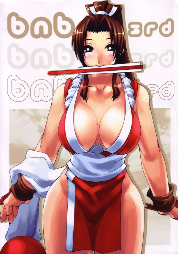 shiranui mai (the king of fighters and 2 more) drawn by nek
