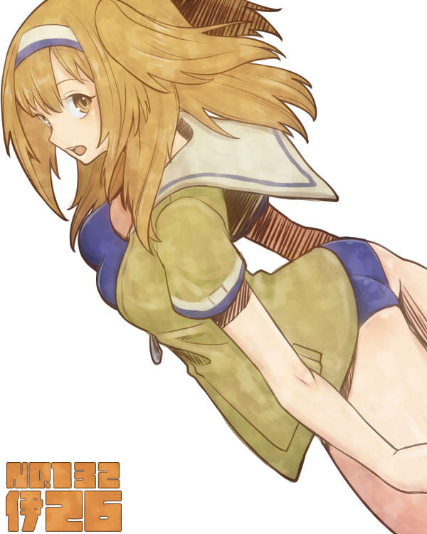 i-26 (kantai collection) drawn by chun_chan_co