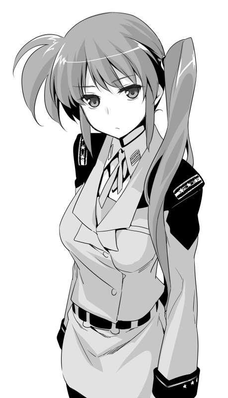 takamachi nanoha (lyrical nanoha and 1 more) drawn by himura_kiseki