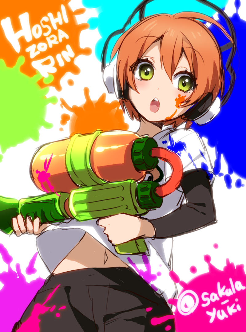 hoshizora rin (love live! and 3 more) drawn by sakura_yuki_(clochette)