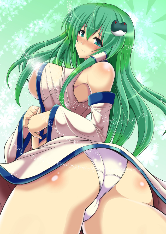 kochiya sanae (touhou) drawn by yasakani_an