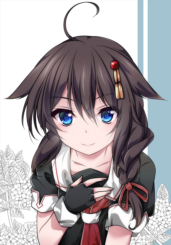shigure and shigure kai ni (kantai collection) drawn by hikobae