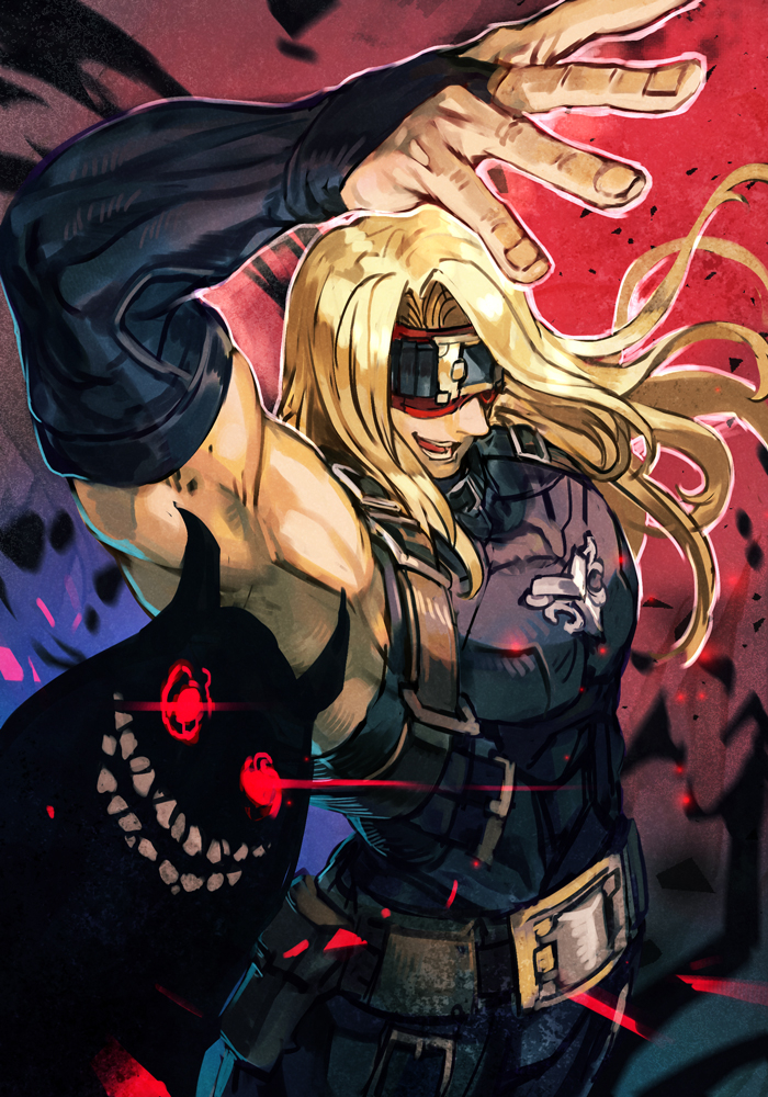 zato-1 and eddie (guilty gear) drawn by hungry_clicker