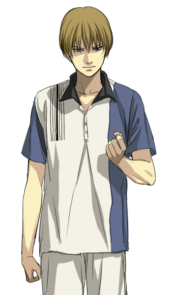 hiyoshi wakashi (tennis no ouji-sama) drawn by sakatsuki