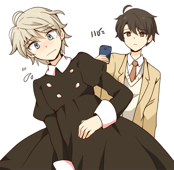 slaine troyard, kaizuka inaho, and eddelrittuo (aldnoah.zero) drawn by rabi_(swordofthestone)