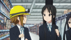 akiyama mio, nakano azusa, and tainaka ritsu (k-on!)