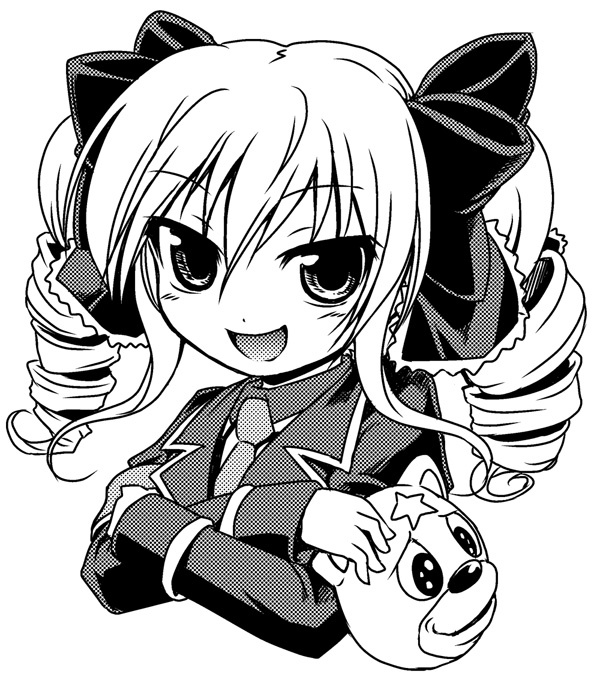 akechi kokoro (tantei opera milky holmes) drawn by akazawa_red