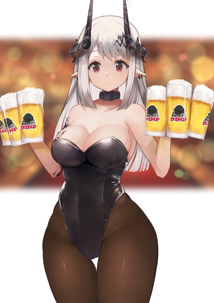 mudrock and big bob (arknights) drawn by yuzuruka_(bougainvillea)