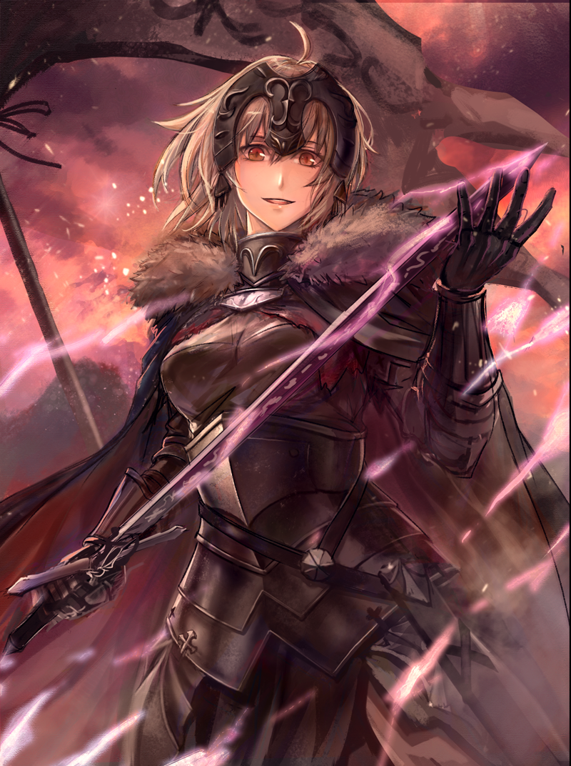 jeanne d'arc alter (fate and 1 more) drawn by mushipan_(hava5827)