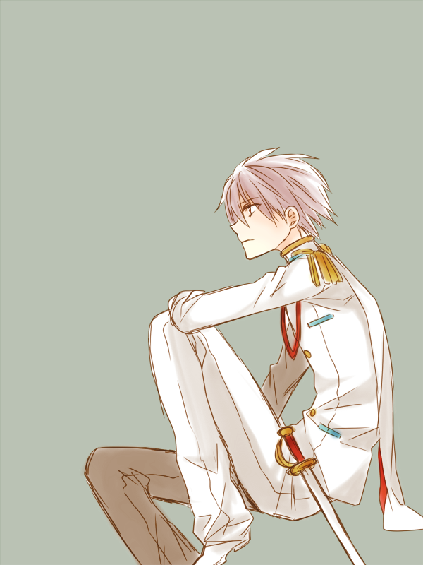 nagisa kaworu (neon genesis evangelion) drawn by saitou_(backsee)