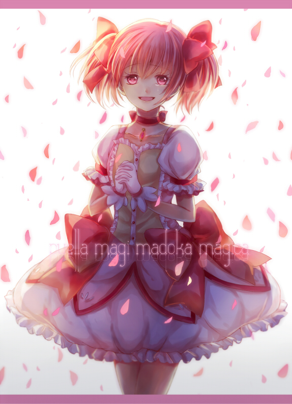 kaname madoka (mahou shoujo madoka magica) drawn by sakura_hiyori