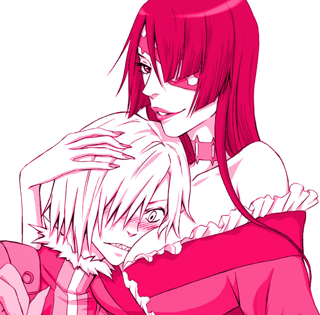 viral and adiane (tengen toppa gurren lagann) drawn by sumitan