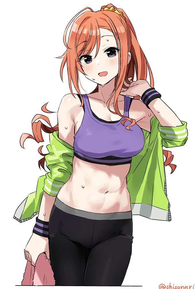 arisugawa natsuha (idolmaster and 1 more) drawn by shisoneri