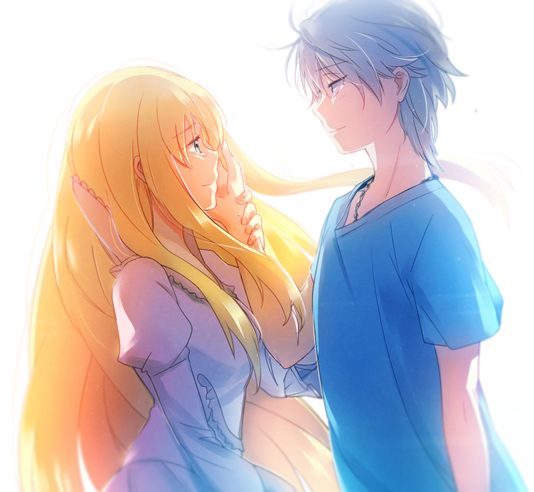 slaine troyard and asseylum vers allusia (aldnoah.zero) drawn by aki_(neyuki41028)