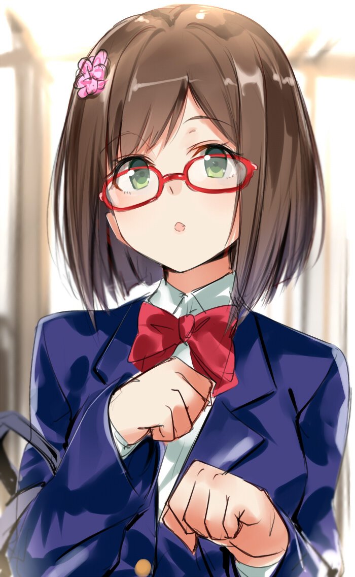maekawa miku (idolmaster and 1 more) drawn by isshiki_(ffmania7)