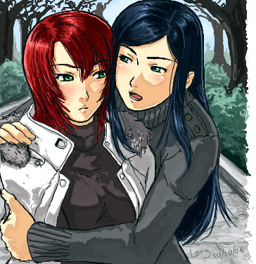 natsuki kruger and juliet nao zhang (my-hime and 1 more) drawn by jango-joe