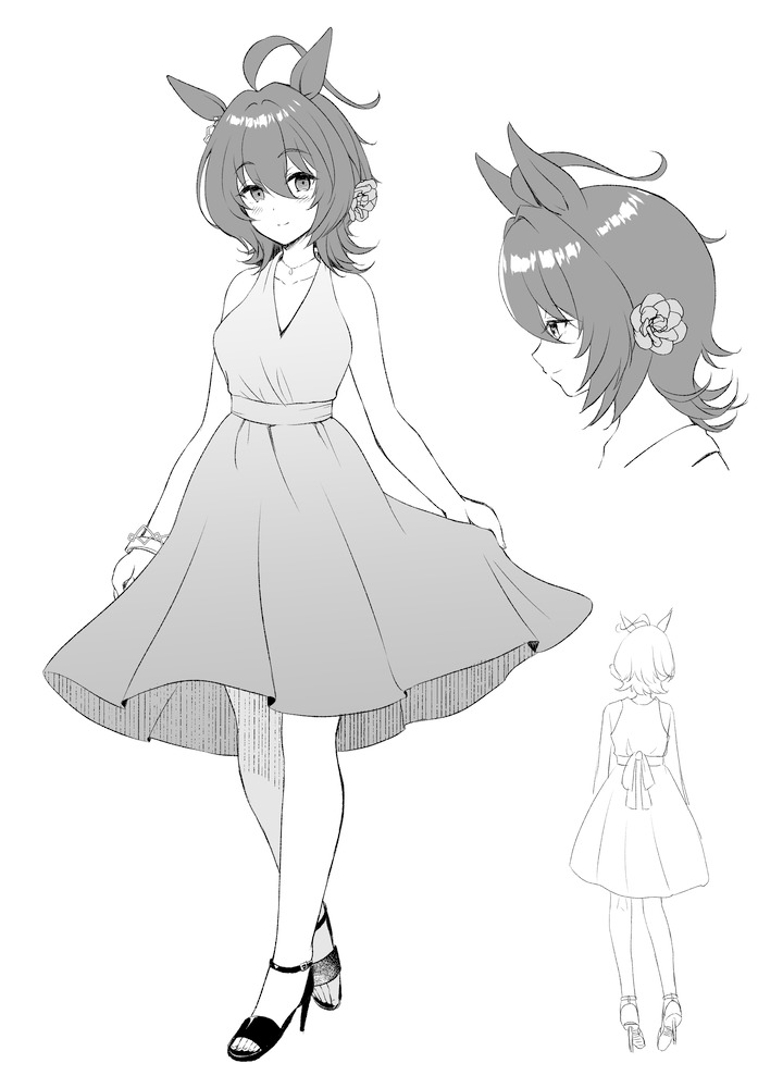 agnes tachyon (umamusume) drawn by komi_zumiko