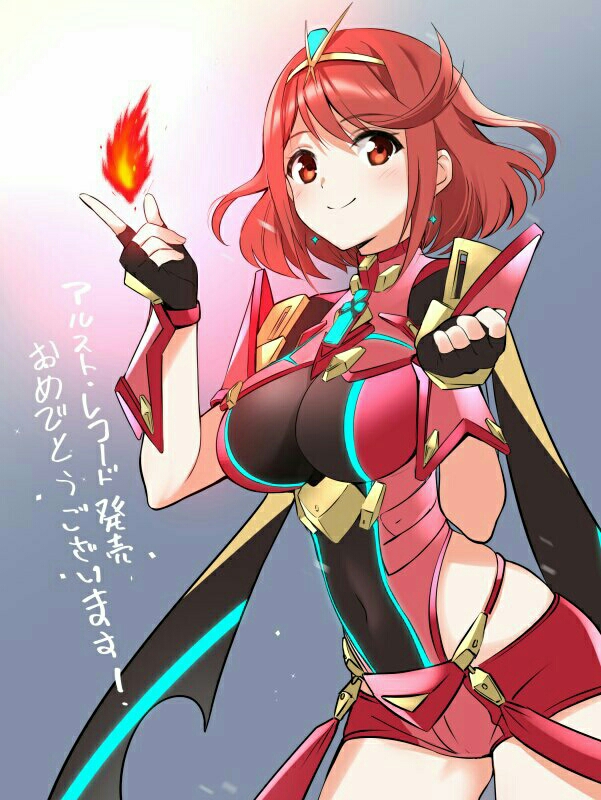 pyra (xenoblade chronicles and 1 more) drawn by taromarun