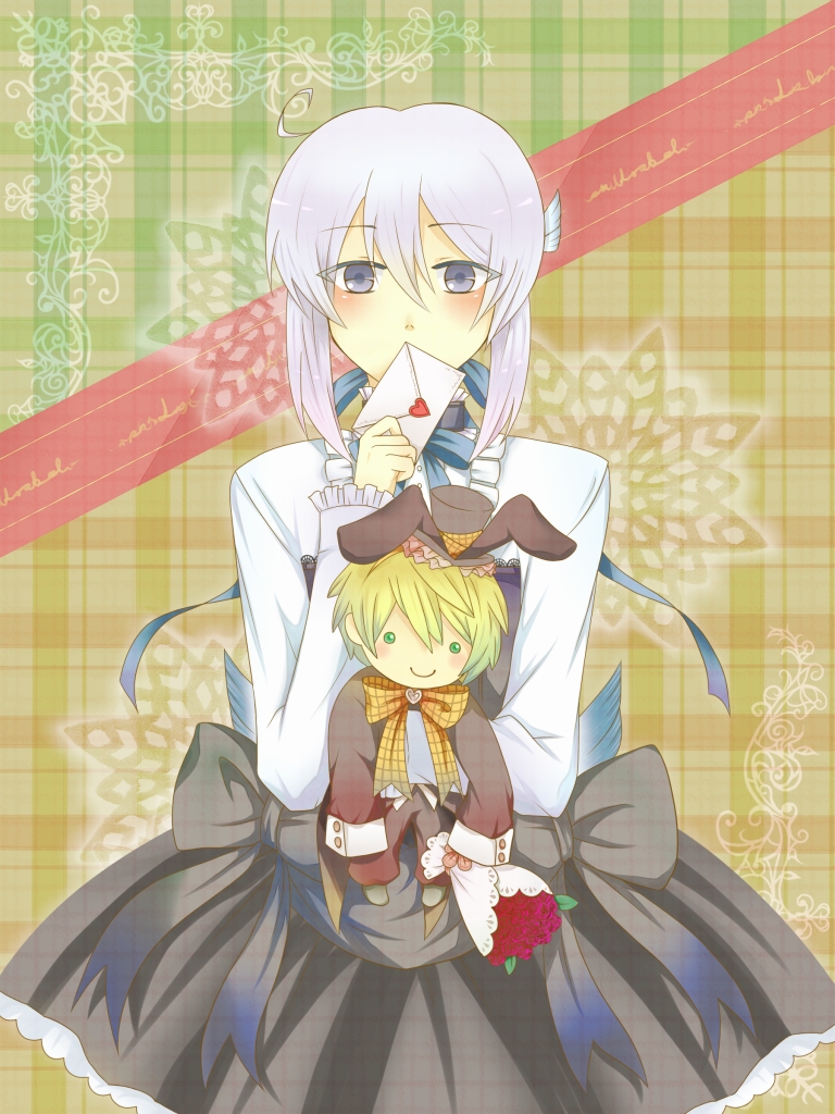 oz vessalius and echo (pandora hearts) drawn by jozechiri