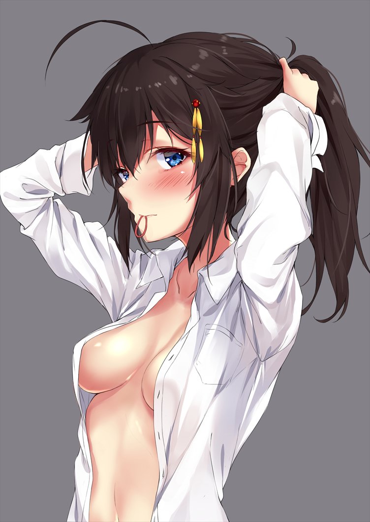 shigure and shigure kai ni (kantai collection) drawn by marisasu_(marisa0904)