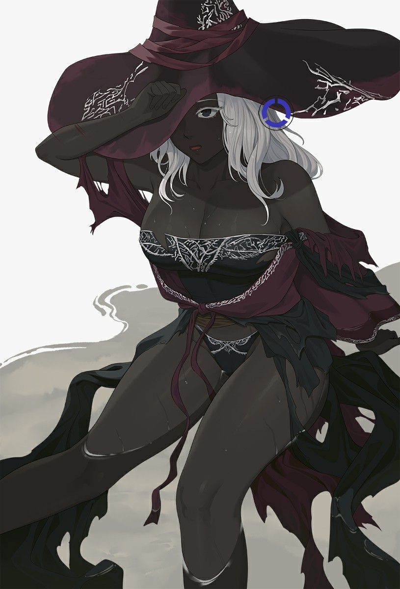 recluse (elden ring and 1 more) drawn by wangxiii
