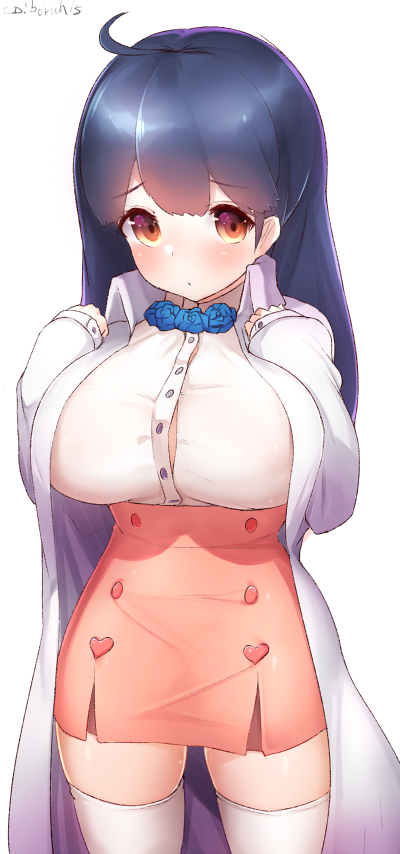 ushio and narusawa ryouka (kantai collection and 2 more) drawn by boruhis
