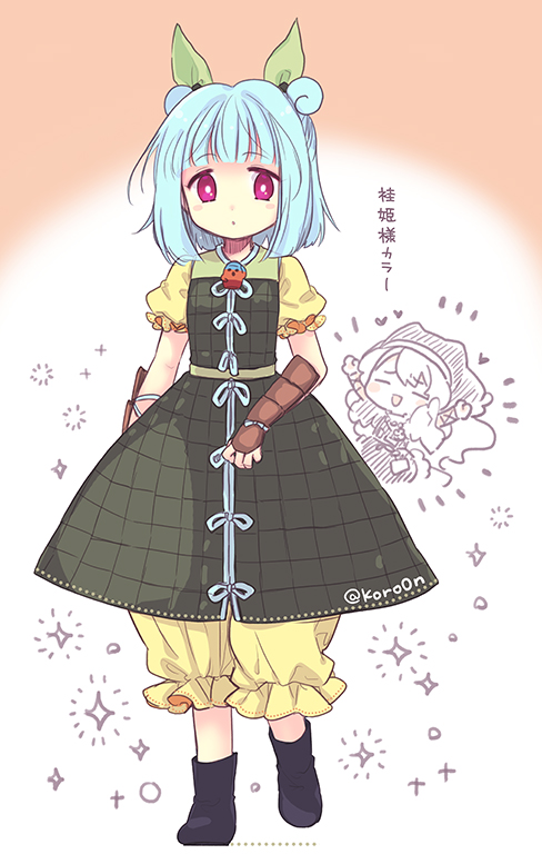 haniyasushin keiki and joutouguu mayumi (touhou) drawn by biyon