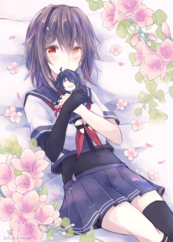 furutaka and kako (kantai collection) drawn by kabocha_torute