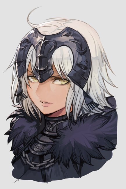 jeanne d'arc alter (fate and 1 more) drawn by hungry_clicker
