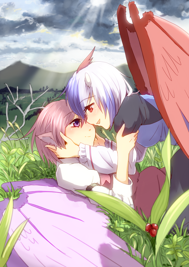 mystia lorelei and tokiko (touhou) drawn by kotarou_(yukina1721)