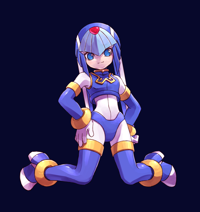 fairy leviathan (mega man and 1 more) drawn by nagita0