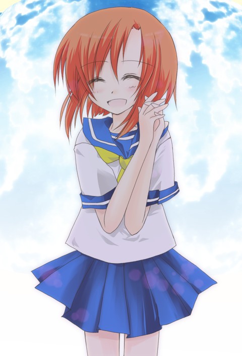 ryuuguu rena (higurashi no naku koro ni) drawn by shima_hinako