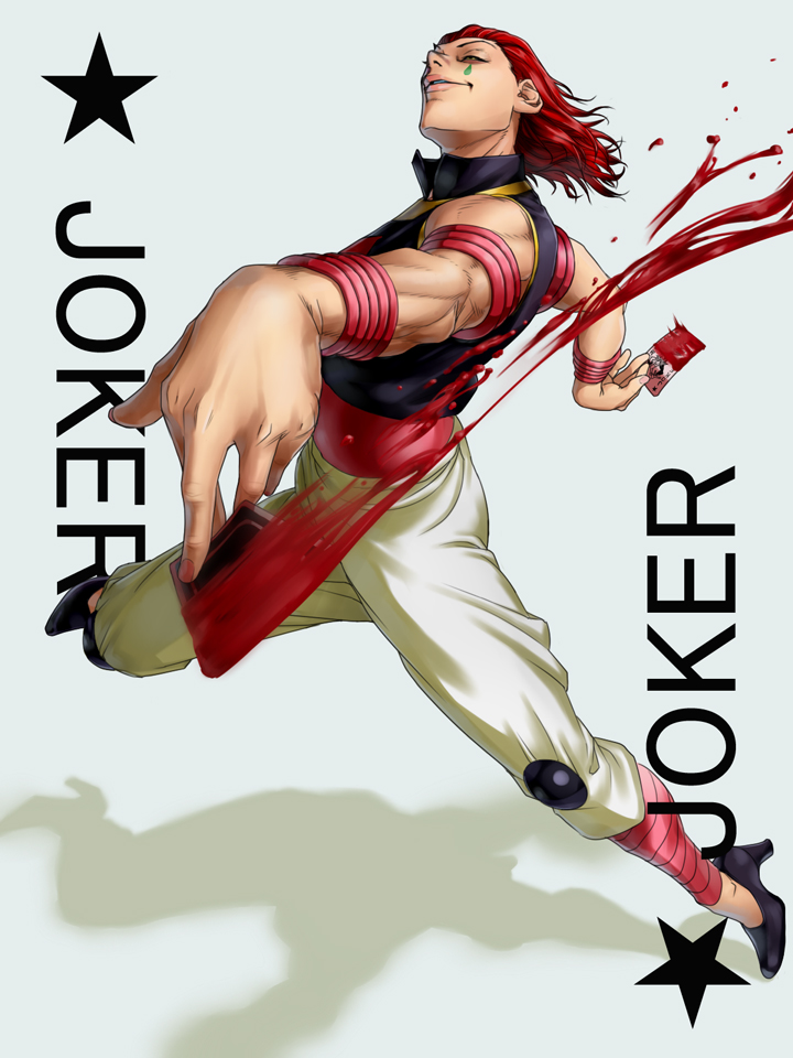 hisoka morow (hunter x hunter) drawn by daisuke_(ilovetennis)
