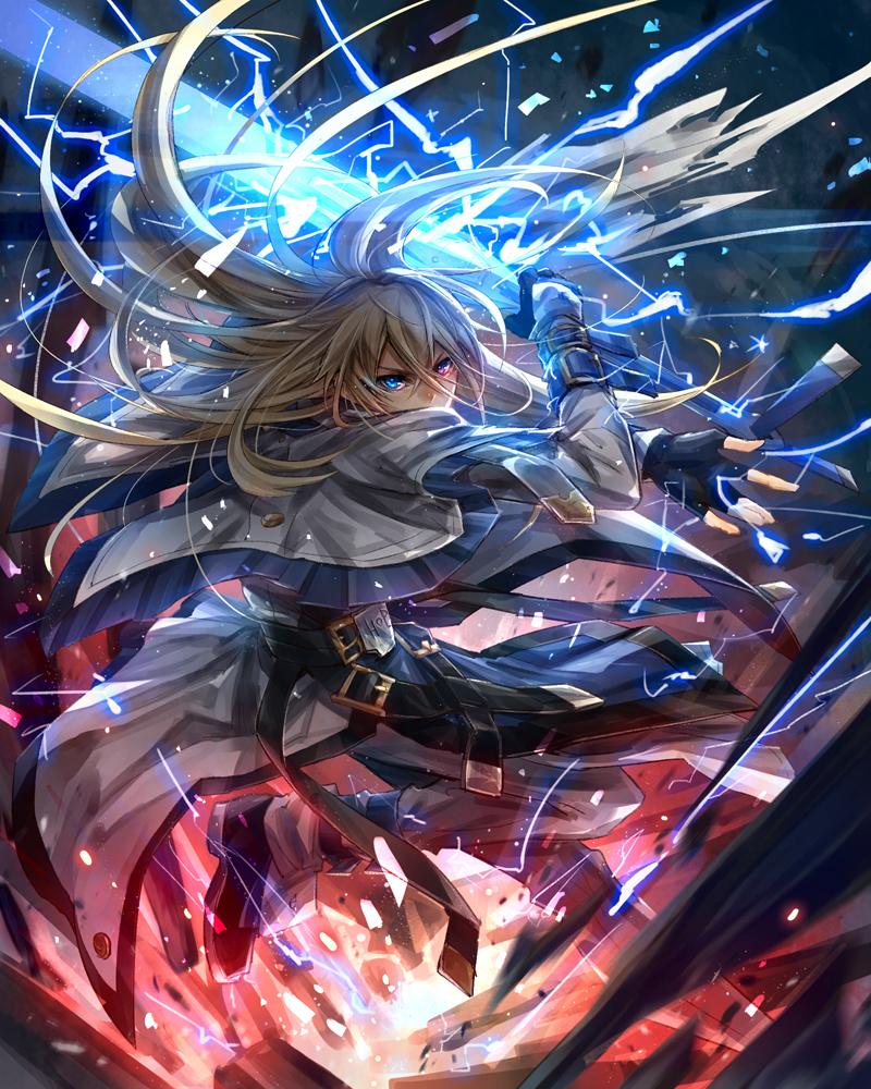 ky kiske (guilty gear and 1 more) drawn by oro_(sumakaita)