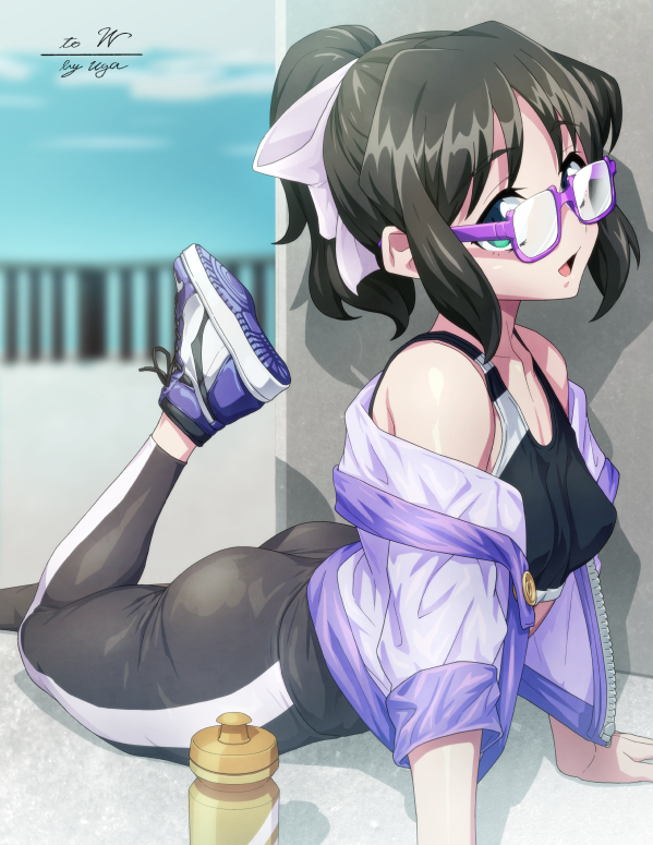 kohinata miku (senki zesshou symphogear) drawn by uganda_(ugandam_00)