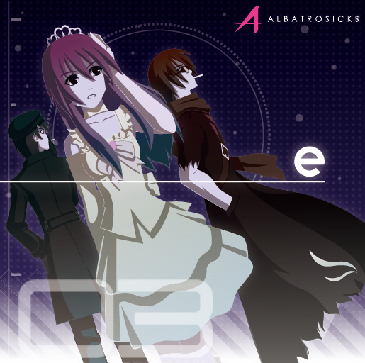 miko+resurrection, quim underconstruction, and dr.arm (albatrosicks) drawn by kagi