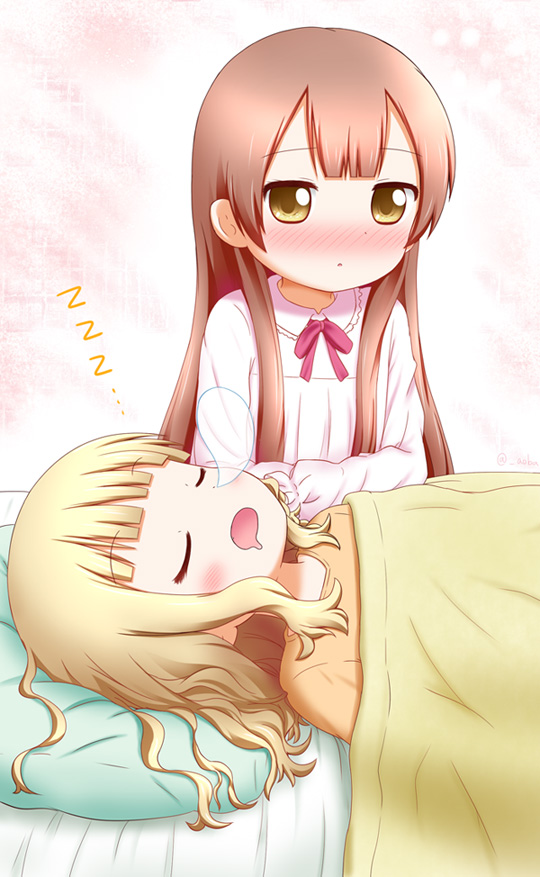 oomuro sakurako and oomuro hanako (yuruyuri and 1 more) drawn by aoba_(kona)