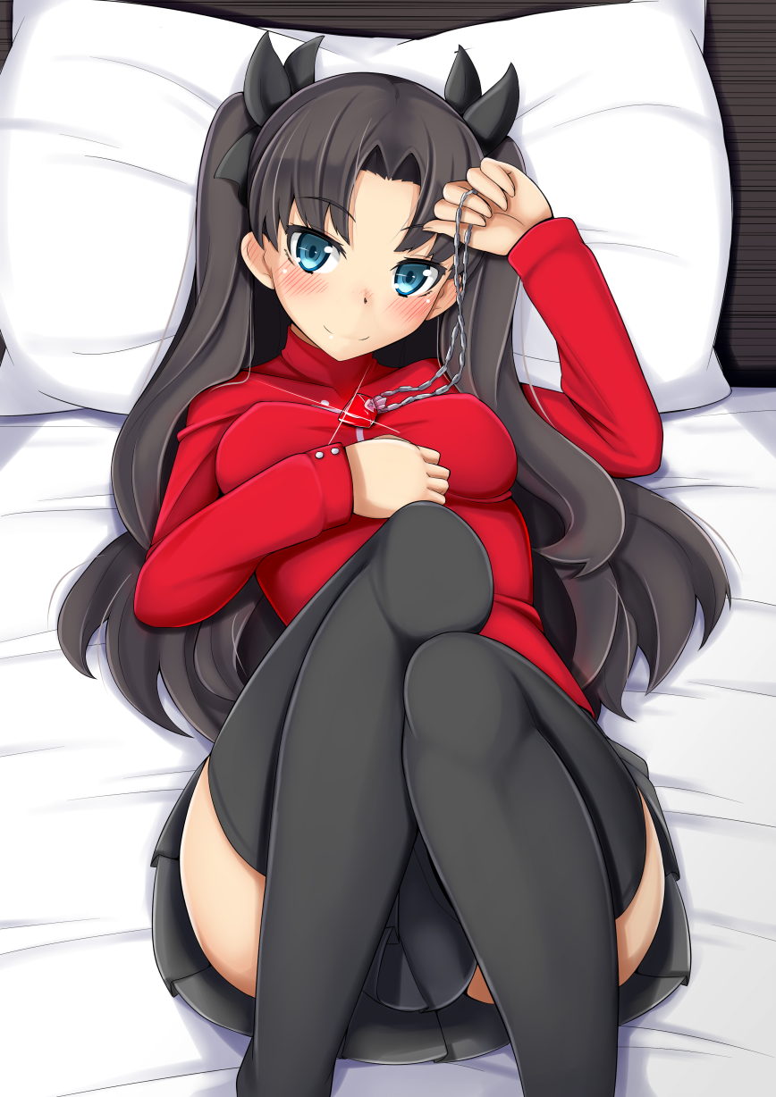 Tohsaka Rin Fate And 1 More Drawn By Alfort May0508 Danbooru