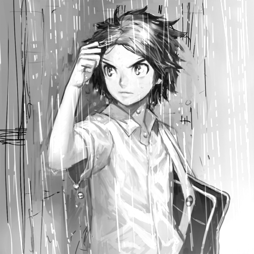 matatagi hayato (inazuma eleven and 2 more) drawn by hs2
